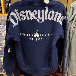 Disney Blue zip up Sweater
